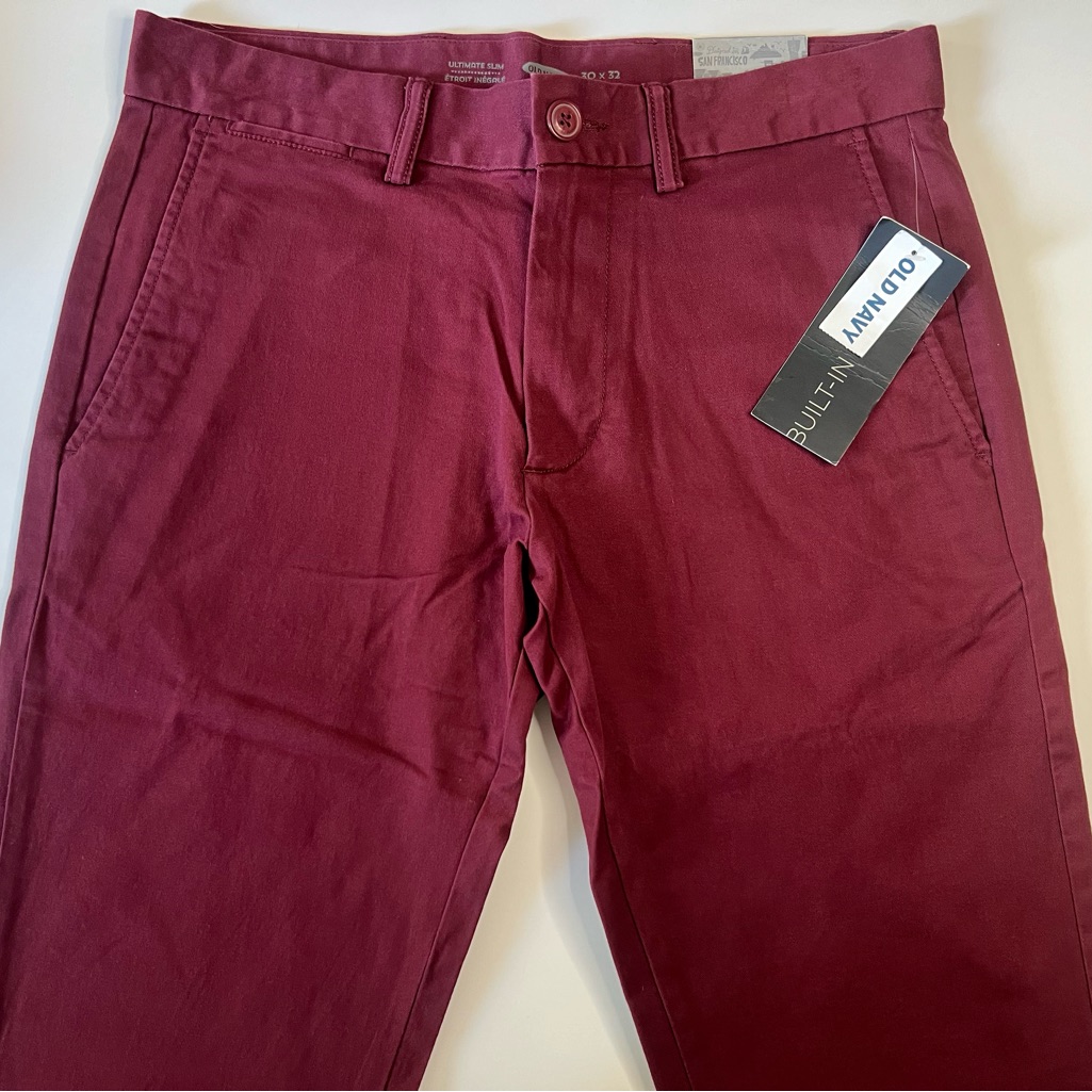 Brand New With Tags Old Navy Ultimate Slim 30x32 Pants